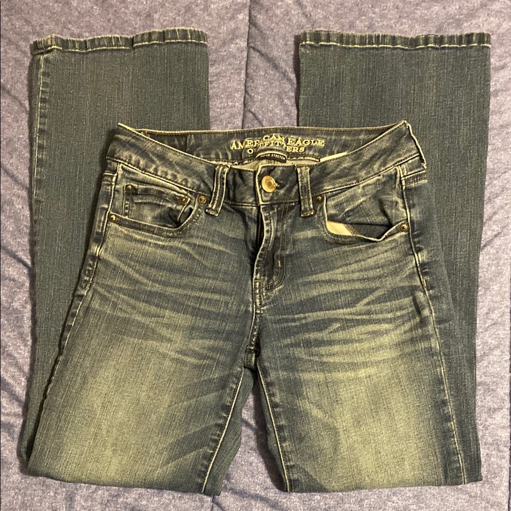 American Eagle Outfitters Blue Boyfriend Denim